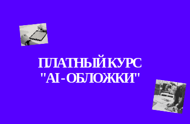 Платный курс “AI-обложки”